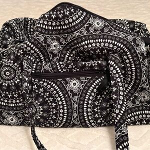 Black and White Patterned Bag